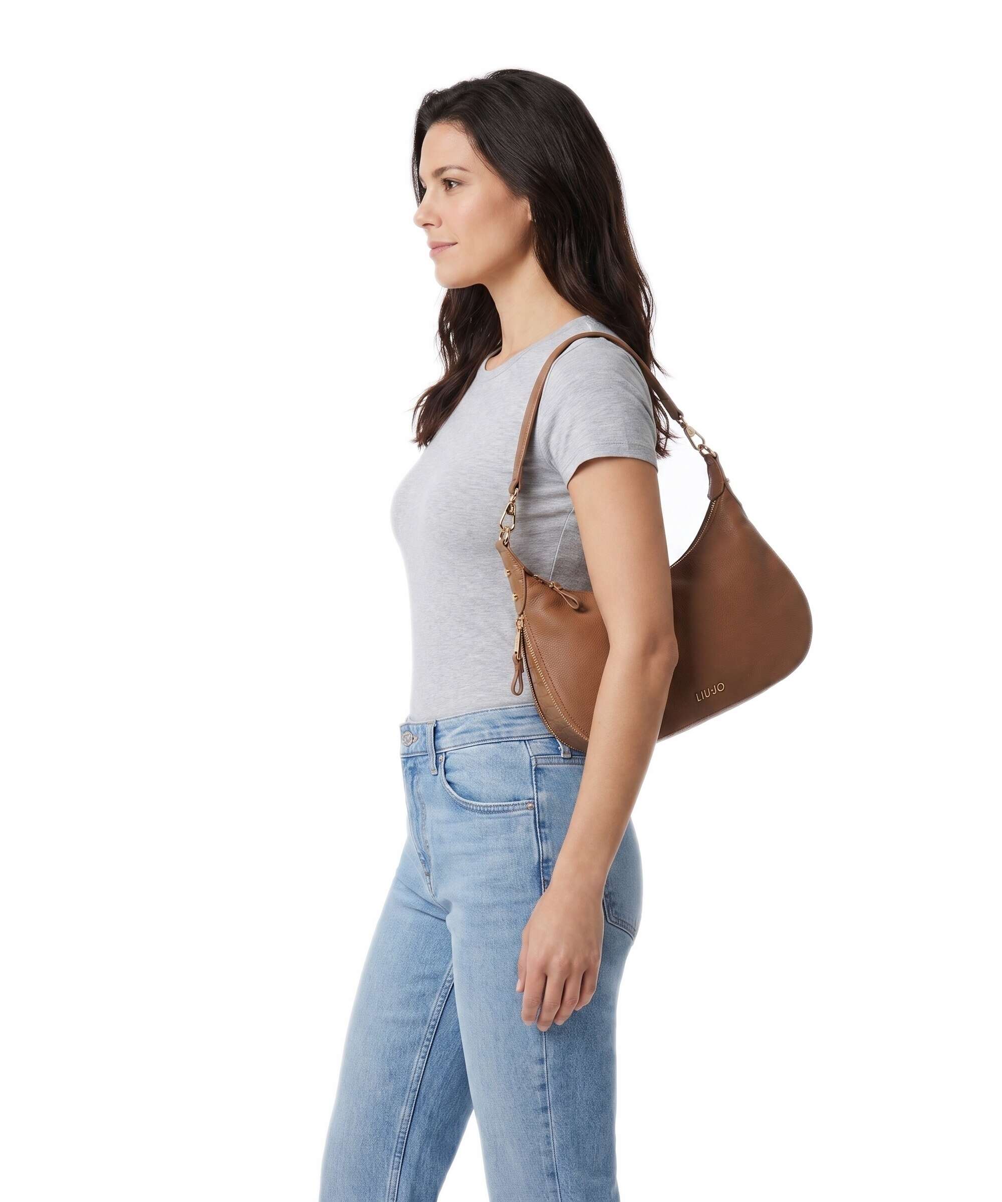 Liu Jo Kaliska M Hobo bag suede