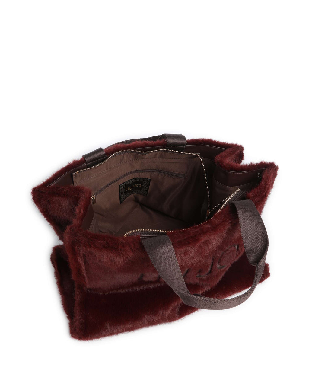 Liu Jo L Tote bag red aubergine