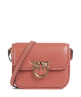 Pinko Love One Mini Torba przez ramię marrone aragona/antique gold