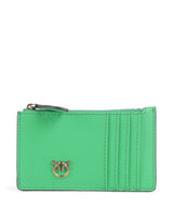 Pinko Airone Etui na karty kredytowe verde isola/antique gold