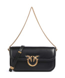Pinko Love Box Baguette Torba na ramię nero/antique gold