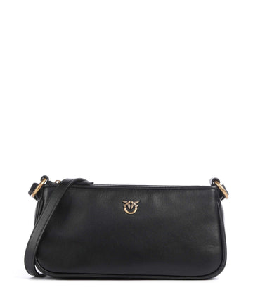 Pinko Half Moon Mini Torba przez ramię nero/antique gold