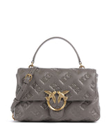Pinko Love Lady Puff Classic Torebka grigio asfalto/antique gold