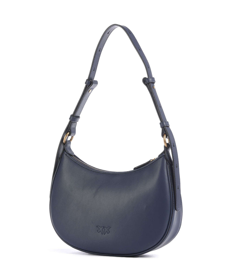 Pinko Half Moon Mini Shoulder bag blu indaco ombroso/antique gold