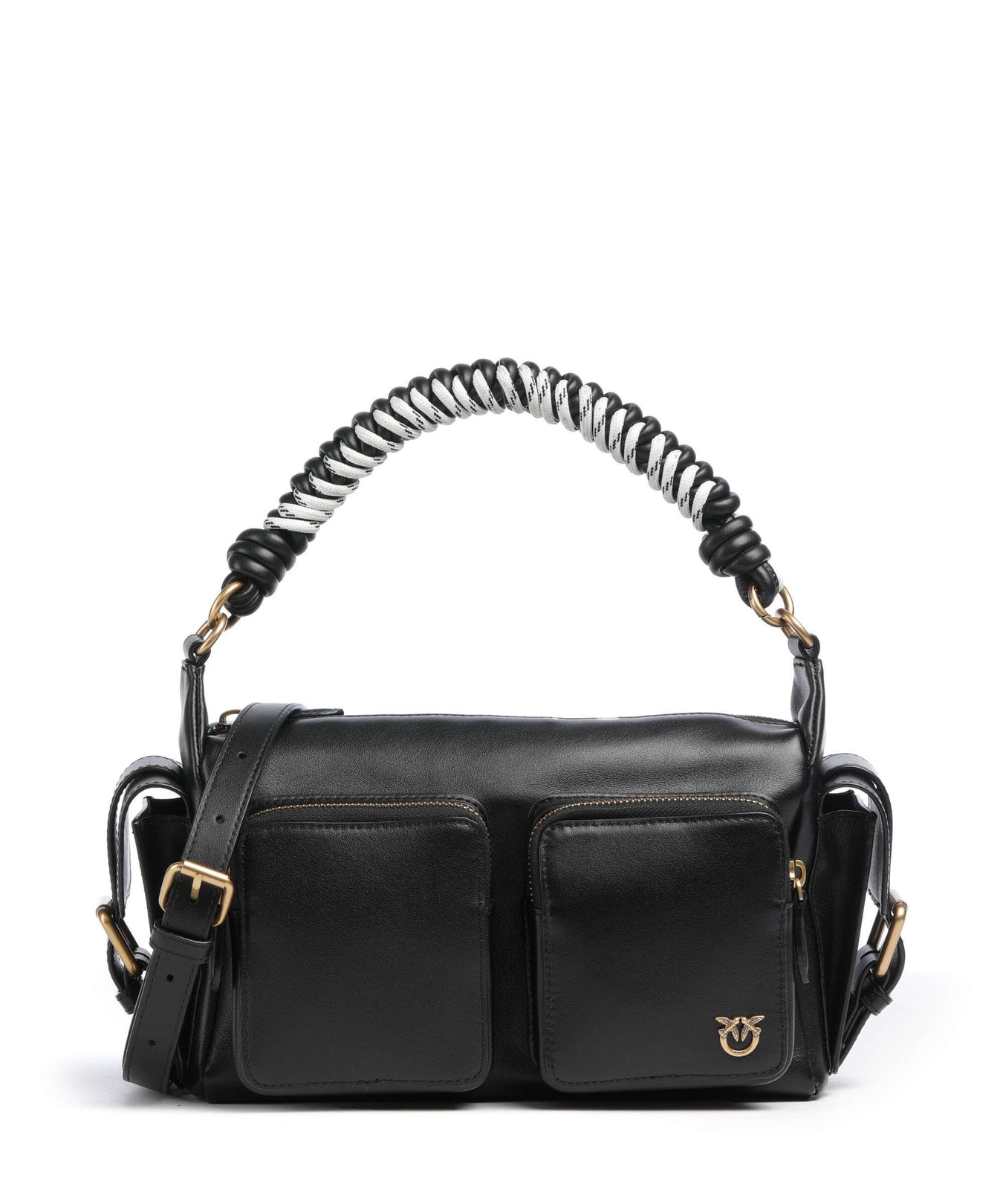 Pinko Cargo Shoulder bag nero/antique gold