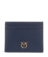 Pinko Etui na karty kredytowe blu indaco ombroso/antique gold