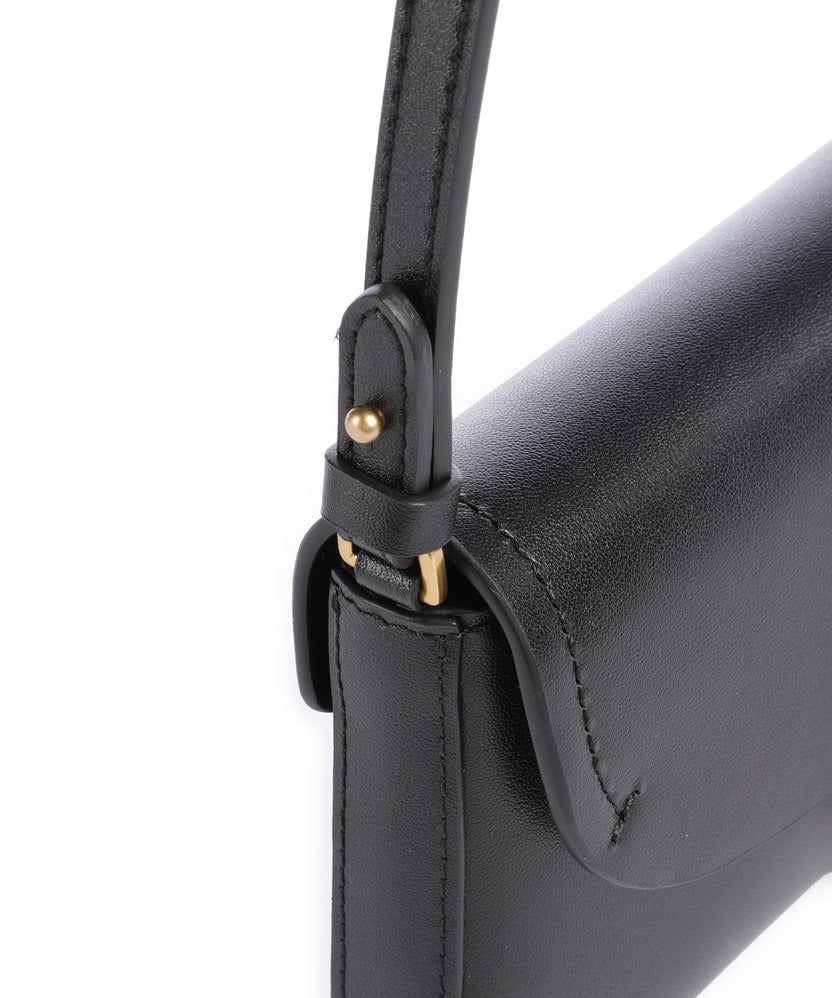 Pinko Saddle Flat Crossbody bag nero/antique gold