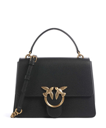 Pinko Love One Classic Torebka nero/beige/antique gold