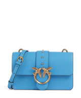 Pinko Love One Mini Torba przez ramię azzurro dresda/antique gold