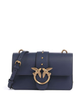 Pinko Love One Mini Torba przez ramię blu indaco ombroso/antique gold
