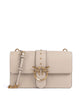 Pinko Love One Classic Crossbody bag beige/grigio fumo/antique gold