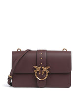 Pinko Love One Classic Torba przez ramię cioccolato amaro/antique gold