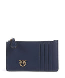 Pinko Airone Etui na karty kredytowe blu indaco ombroso/antique gold