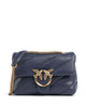 Pinko Love Puff Mini Torba na ramię blu indaco ombroso/antique gold