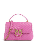 Pinko Love Lady Puff Mini Torebka rosa flogo/antique gold
