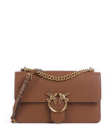 Pinko Love One Classic Torba na ramię marrone/leone/antique gold