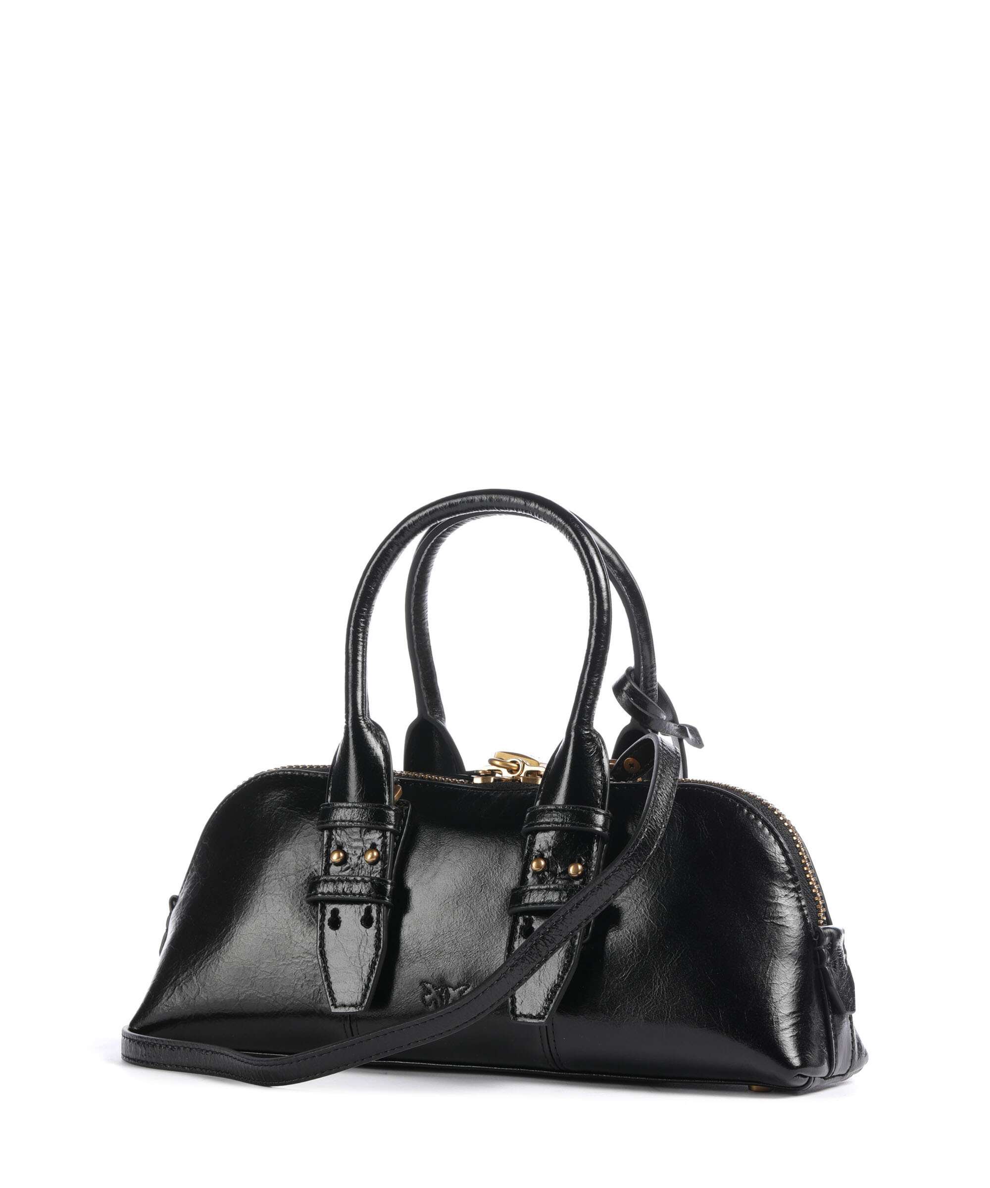 Pinko Bowling Horizontal Handbag nero/antique gold