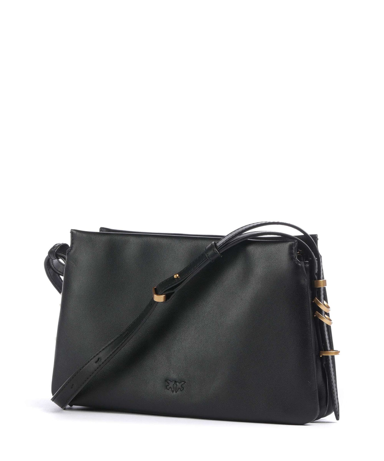 Pinko Triplet Mini Crossbody bag nero/antique gold