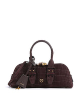 Pinko Bowling Horizontal Torebka rosso mogano/antique gold