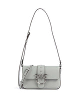 Pinko Love One Mini Slouchy Torba na ramię grigio perla/old silver