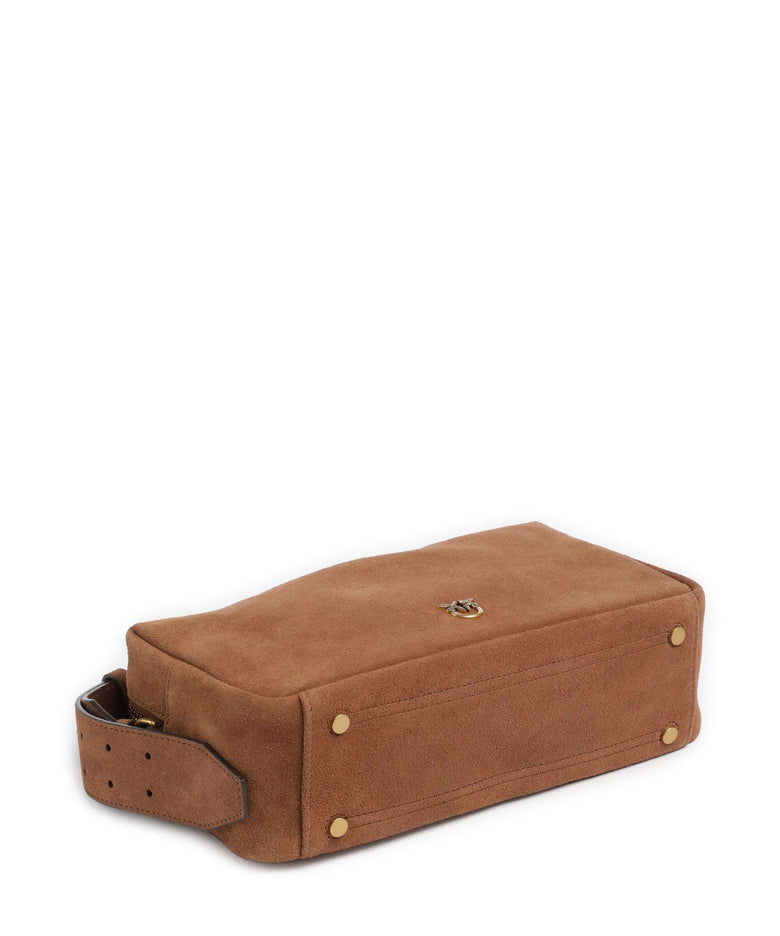 Pinko Shoulder bag marrone/leone/antique gold