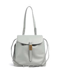 Pinko Saddle Backpack bag grigio perla/antique gold