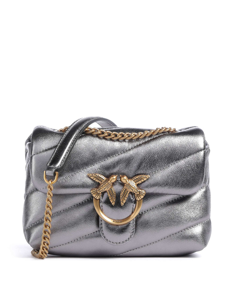 Pinko Love Puff Baby Shoulder bag antracite/antique gold