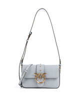 Pinko Love One Mini Slouchy Torba na ramię azzurro celeste/antique gold