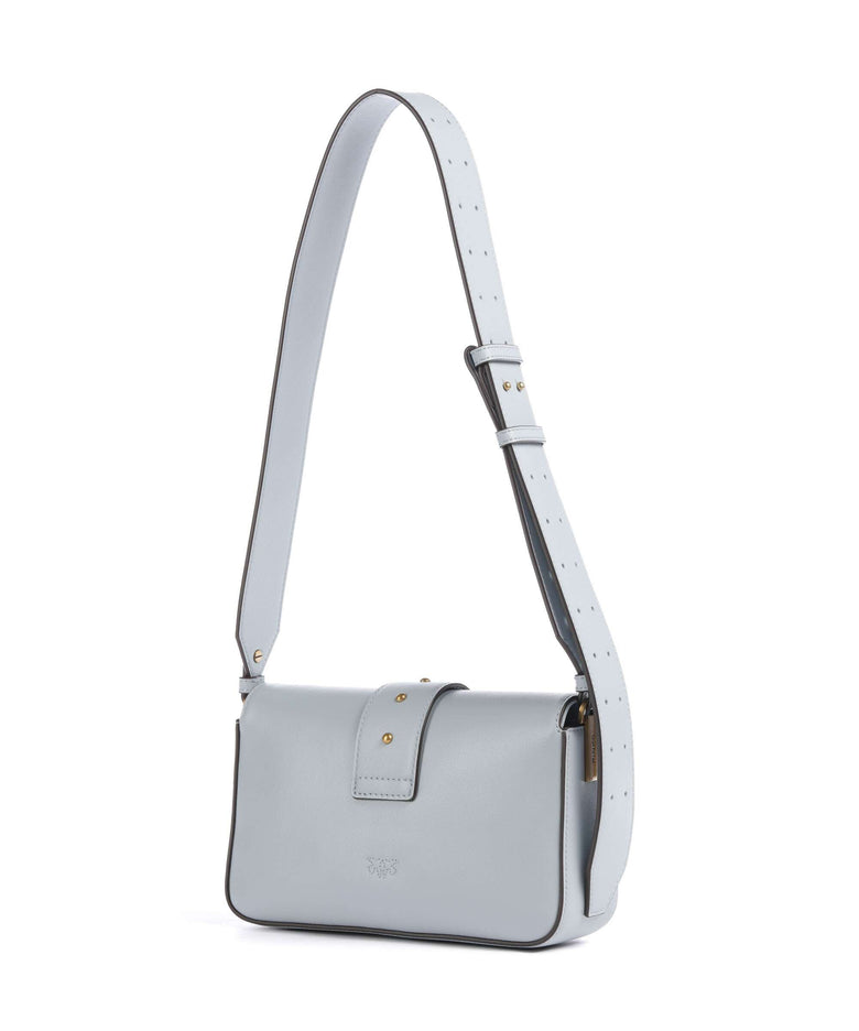 Pinko Love One Mini Slouchy Shoulder bag azzurro celeste/antique gold
