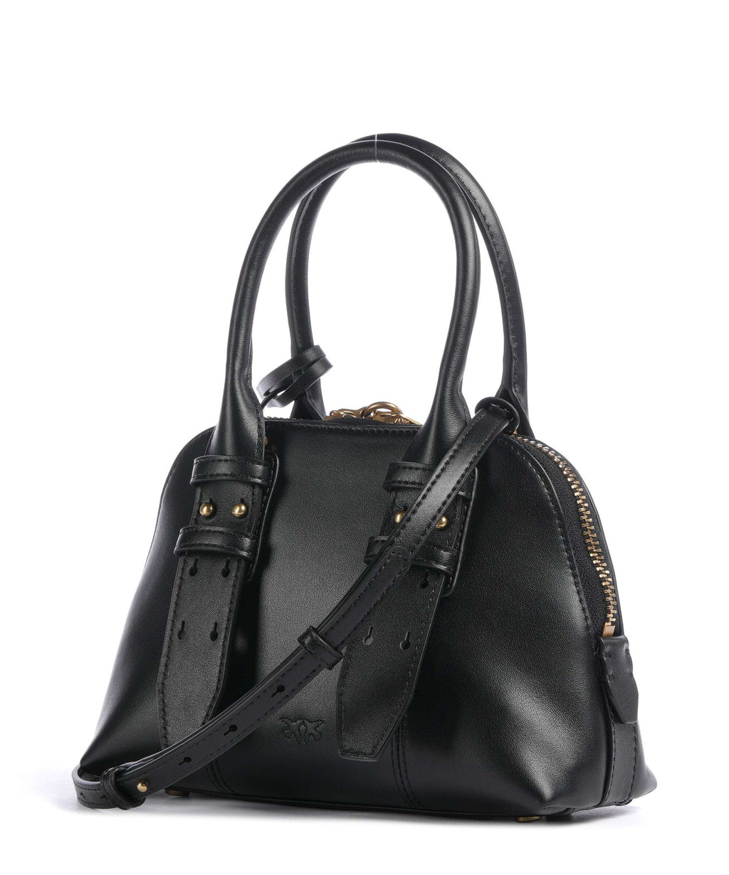 Pinko Bowling Mini Handbag nero/antique gold
