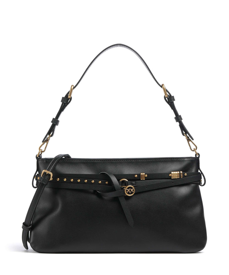 Pinko Belt Classic Shoulder bag nero/antique gold