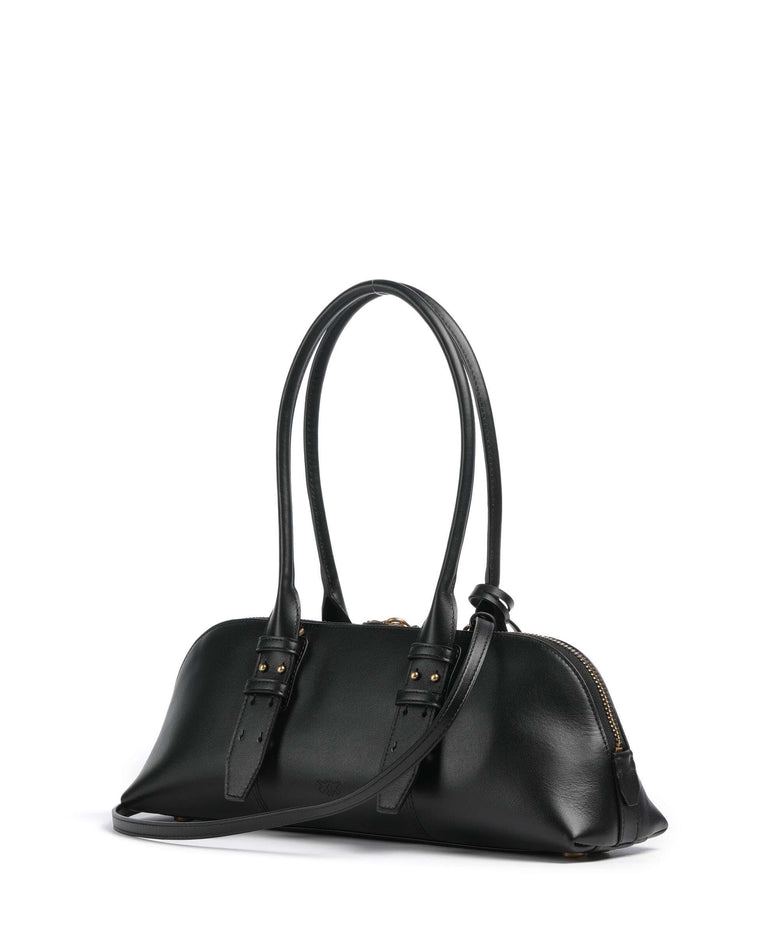 Pinko Bowling Horizontal Big Handbag nero/antique gold