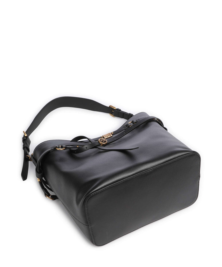 Pinko Belt Classic Bucket bag nero/antique gold