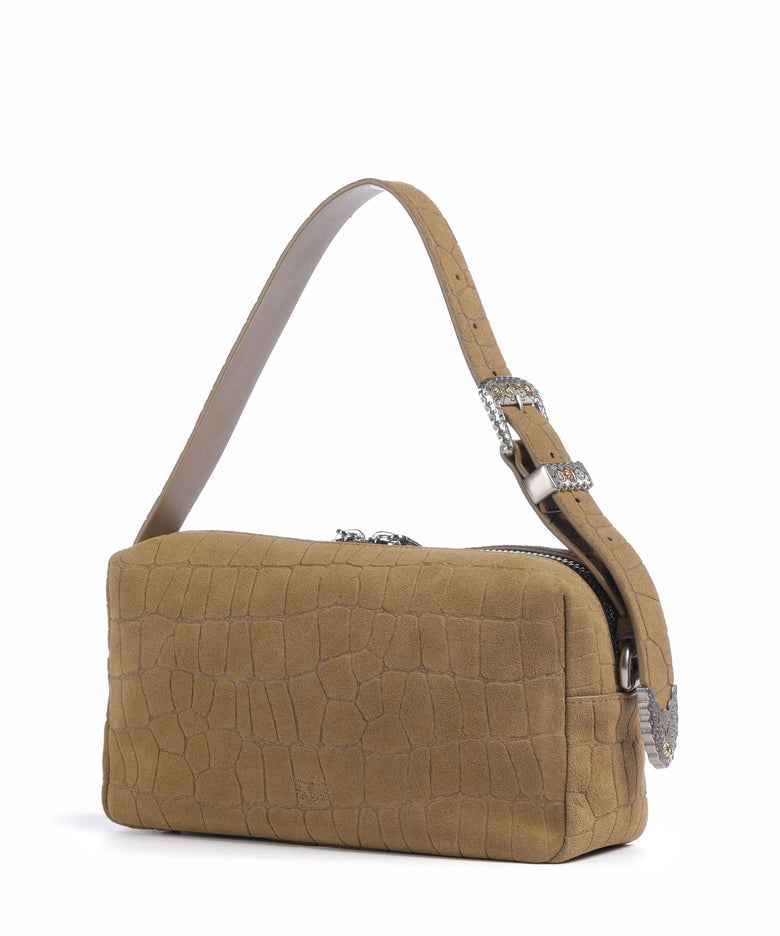 Pinko Shoulder bag verde canguro/old silver