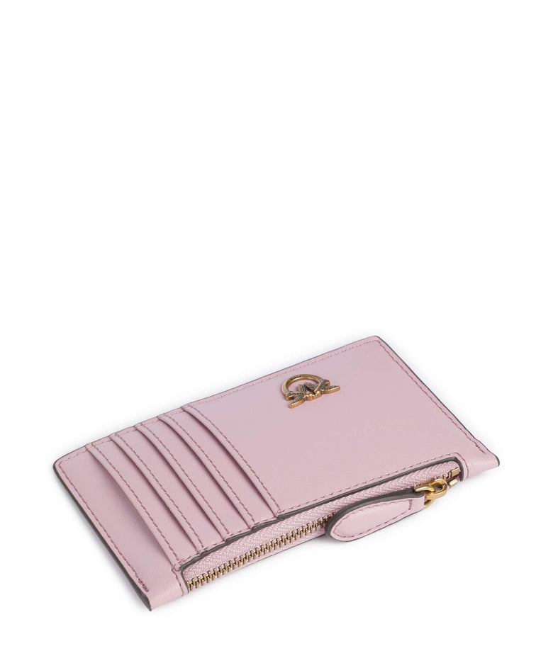 Pinko Airone Credit card holder rosa chiaro/antique gold