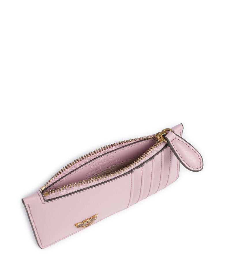 Pinko Airone Credit card holder rosa chiaro/antique gold