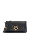 Pinko Click Soft Horizontal Mini Crossbody bag nero/antique gold