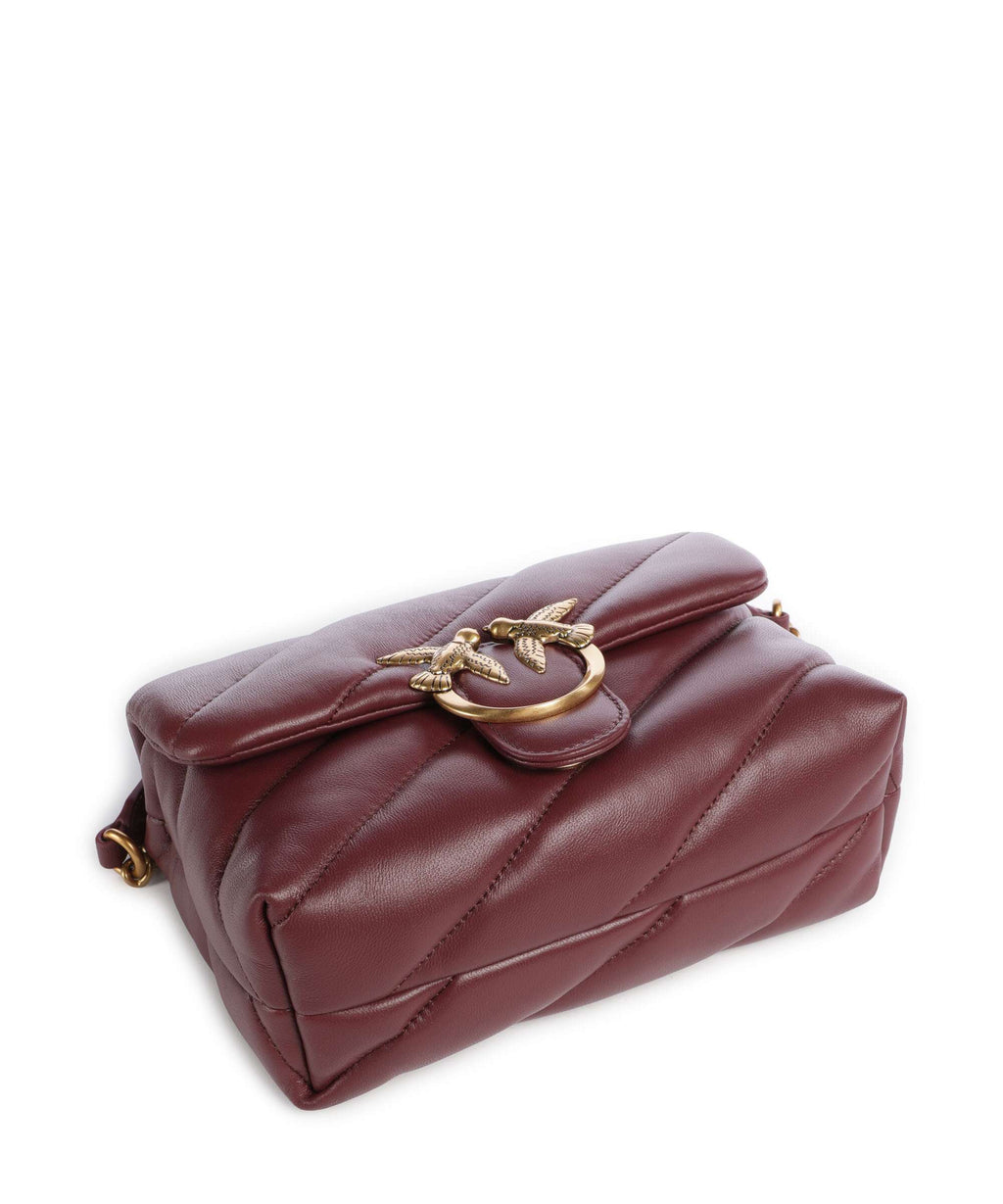Pinko Love Puff Mini Shoulder bag ribes intenso/antique gold