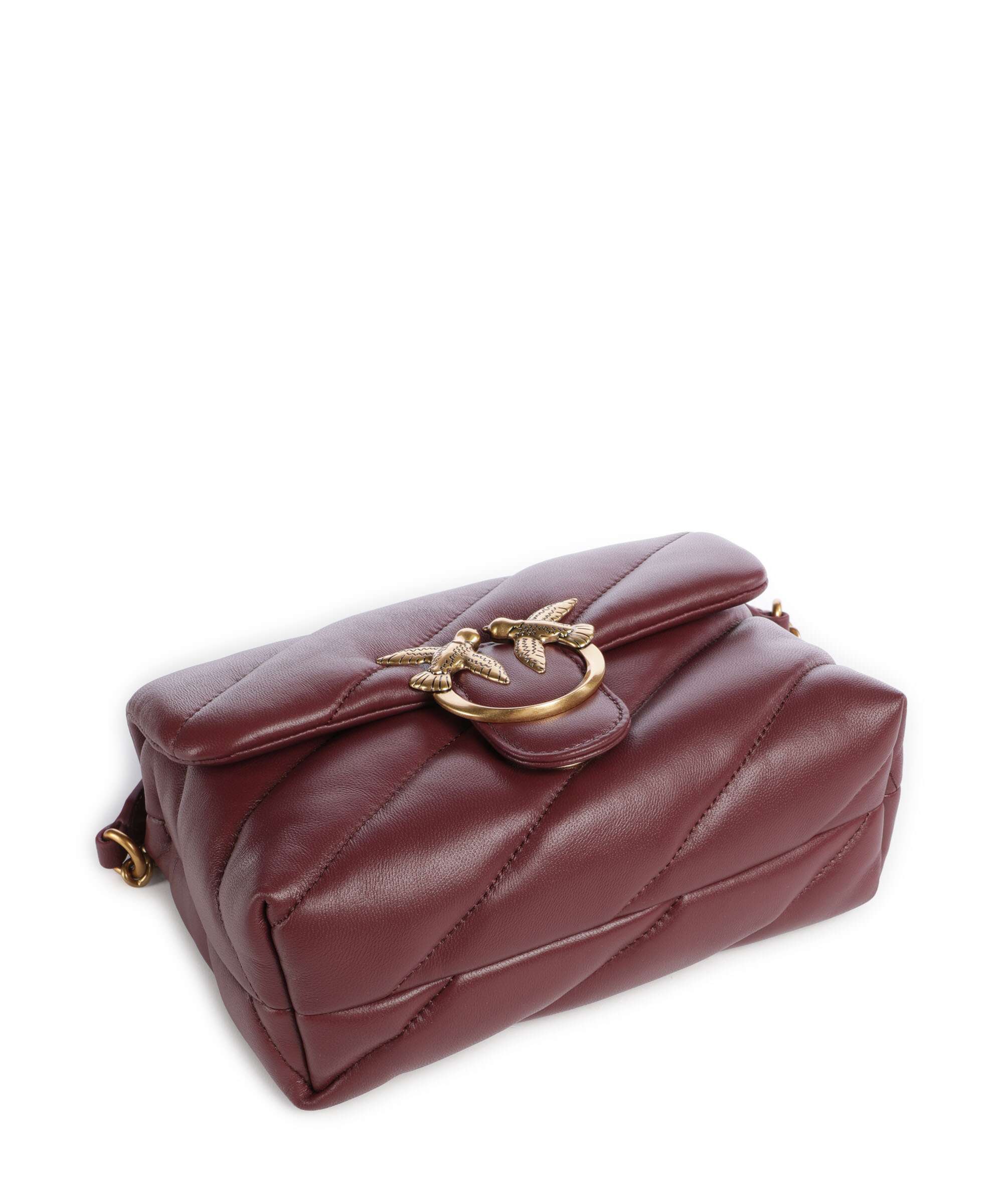 Pinko Love Puff Mini Shoulder bag ribes intenso/antique gold