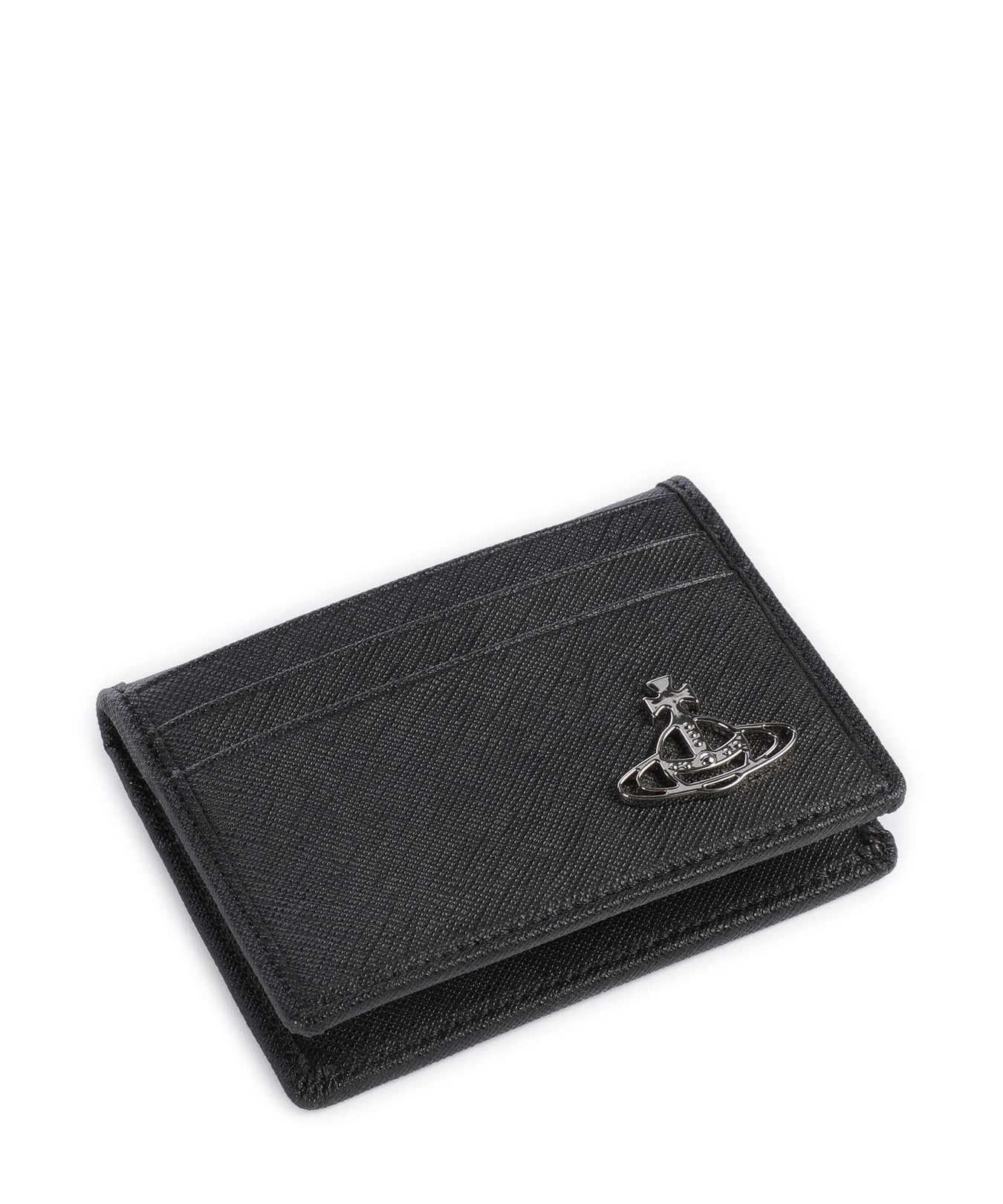 Vivienne Westwood Saffiano Credit card holder black