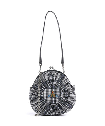 Vivienne Westwood Rosie Frame Print Classic Torba przez ramię gingham/black