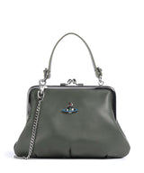 Vivienne Westwood Granny Frame Nappa Torba przez ramię green
