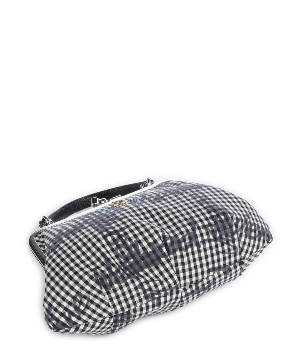 Vivienne Westwood Granny Frame Print Classic Crossbody bag gingham/black