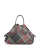 Vivienne Westwood Yasmine Saffiano Printed Small Torebka chelsea tartan