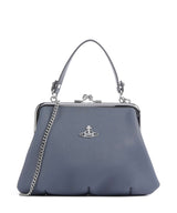 Vivienne Westwood Granny Frame Saffiano Torebka denim blue