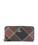 Vivienne Westwood Saffiano Printed Classic Portfel chelsea tartan