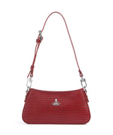 Vivienne Westwood Tasha Embossed Croc Mini Torba na ramię red