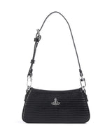 Vivienne Westwood Tasha Embossed Croc Mini Torba na ramię black