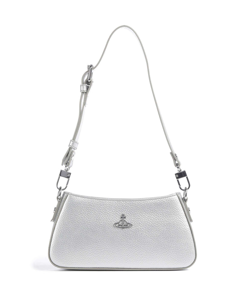 Vivienne Westwood Tasha Grain Shoulder bag silver