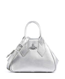 Vivienne Westwood Yasmine Grain Small Torebka silver